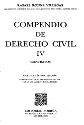Compendio de derecho civil IV